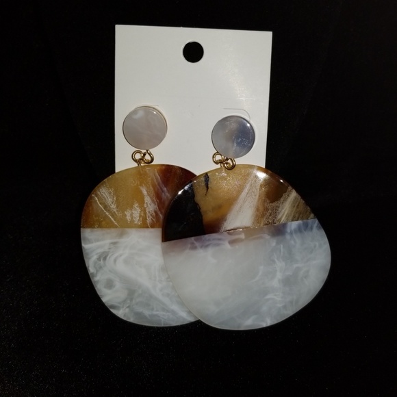 Modern Fashion Jewelry Disc earrings - Picture 6 of 6